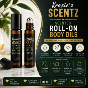 Roll-on Scented Body Oil - 10ml