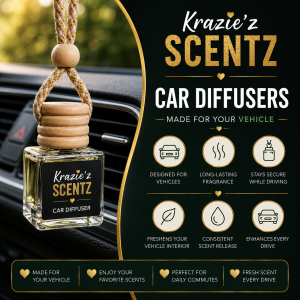 Hanging Car Scent Diffusers!