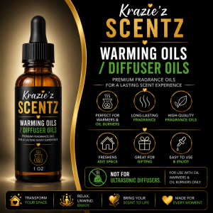 Fragrance Oils for Warmers & Diffusers - 1oz