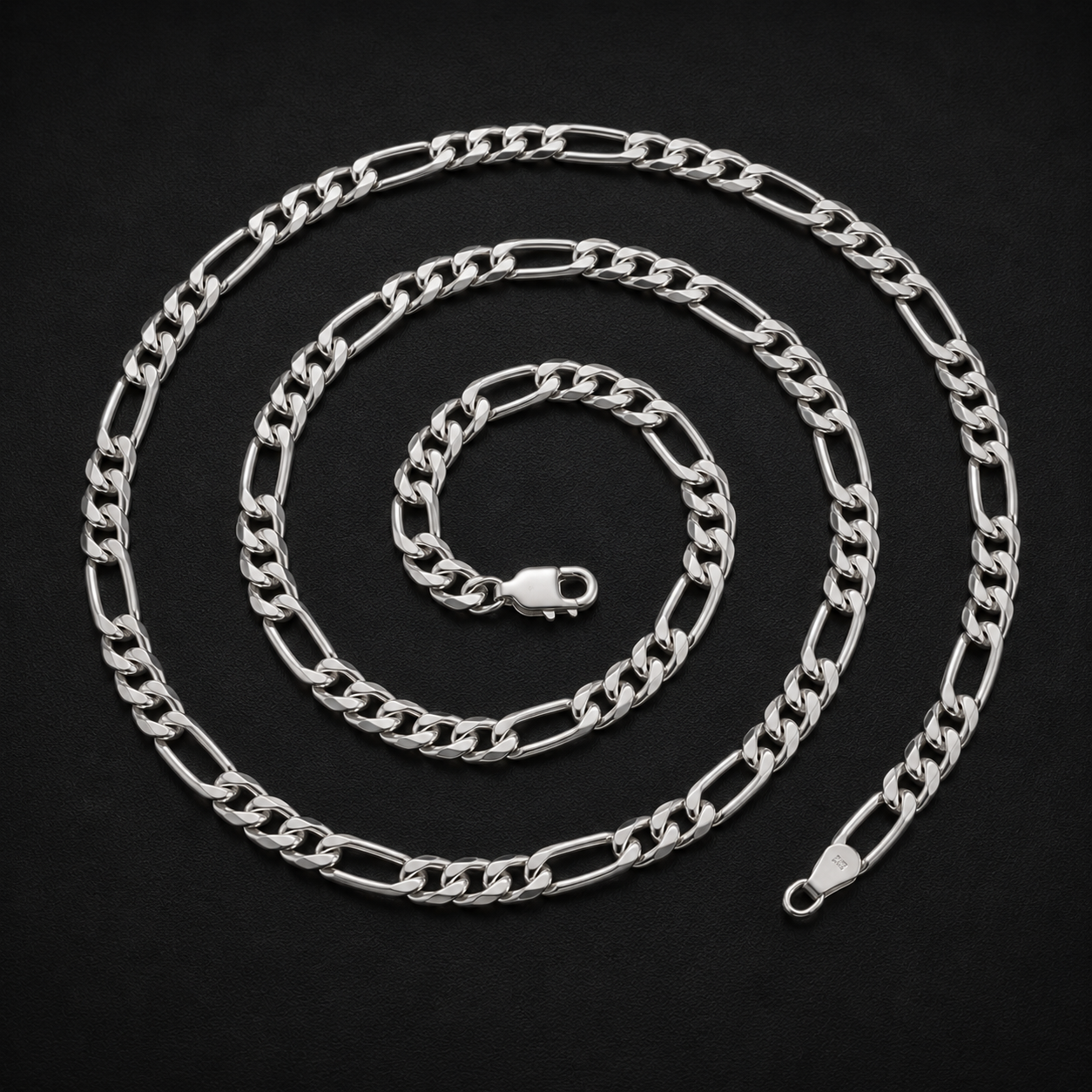 Figaro Chain Necklace Stainless Steel β Multiple Sizes Available - Image 3